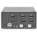Switch KVM, 2 porte, Dual Display, 4K, DisplayPort® - Foto miniatura 4
