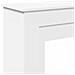 Cornice per Camino Bianca 90x30x90 cm in Truciolato - Foto miniatura 7