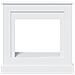 Cornice per Camino Bianca 90x30x90 cm in Truciolato - Foto miniatura 4