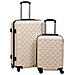 Lusso Casadino -  Set Valigie Trolley A Custodia Rigida 2 Pz Oro In Abs - Foto miniatura 2