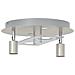 Faretti da soffitto con 2 teste regolabili Nickel opaco GU10 - Foto miniatura 4
