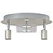 Faretti da soffitto con 2 teste regolabili Nickel opaco GU10 - Foto miniatura 5