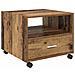 Tavolino da salotto with Drawer Legno vecchio 55 x 55 x 45 cm - Foto miniatura 1