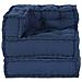 Cuscino Blu 70 x 70 x 54 cm Poliestere - Foto miniatura 7