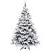 Albero di Natale artificiale con 300 LED Bianco 210 cm PE e PVC - Foto miniatura 4