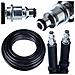 Pistola A Spruzzo Vario 8m - Compatibile Con Idropulitrici Bosch, Ar, Black&decker, Michelin | Tubo 8m | Sistema Quick Connect - Foto miniatura 3