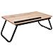 Tavolo Scrivania Pieghevole Marrone 61x35,5x20h - Foto miniatura 2