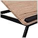 Tavolo Scrivania Pieghevole Marrone 61x35,5x20h - Foto miniatura 7
