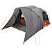 Tenda a Cupola per 4 Persone con tetto Grigio e arancione - Foto miniatura 1