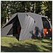 Tenda a Cupola per 4 Persone con tetto Grigio e arancione - Foto miniatura 3
