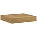 Scaffale da parete 4 pcs Marrone 23 x 23,5 x 4 cm - Foto miniatura 6