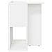 Tavolino Bianco 35 x 40 x 55 cm Legno multistrato - Foto miniatura 6