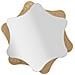 Specchio Con Cornice Vkh482-marrone-mdf-80x1x80 Cm - Foto miniatura 1