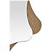 Specchio Con Cornice Vkh482-marrone-mdf-80x1x80 Cm - Foto miniatura 4