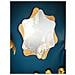 Specchio Con Cornice Vkh482-marrone-mdf-80x1x80 Cm - Foto miniatura 5