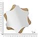 Specchio Con Cornice Vkh482-marrone-mdf-80x1x80 Cm - Foto miniatura 6