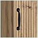 Armadio da Notte 2 pcs Rovere Artigianale 43 x 34,5 x 50 cm - Foto miniatura 8