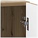 Armadio da Notte 2 pcs Rovere Artigianale 43 x 34,5 x 50 cm - Foto miniatura 9