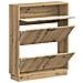Mobile per scarpe HOORN 78 x 24 x 100 cm Legno ingegnerizzato - Foto miniatura 3