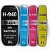 4 Cartucce Compatibili Hp 940 Xl 1 Per Colore - Foto miniatura 4