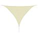 Parasole a Vela Oxford Triangolare 3,6x3,6x3,6 m Crema - Foto miniatura 1