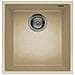 Lavello Quadra 100 Keratek Plus Sottotop 38x44 cm 1 vasca Colore Champagne 95 - Foto miniatura 1