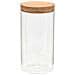 Barattoli In Vetro Con Coperchio In Sughero 6 Pz 1100 Ml - Foto miniatura 3