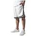 Stripes Mesh Shorts Article Tb243 - Bianco-nero L - Foto miniatura 1