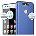 Custodia Compatibile Con Zte Blade V8 Mini In Blu Metallico - Coperchio Protettivo In Silicone Tpu Flessibile - Foto miniatura 7