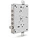 Serratura Di Sicurezza A Cilindro Europeo Cr 2155/28 Destra Per Porte Blindate - Foto miniatura 1