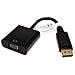 Adattatore Displayport A Vga (bainco O Nero) - Foto miniatura 3