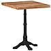 Tavolo Da Bistrot 60x60x76 Cm In Legno Massello Di Acacia - Foto miniatura 1