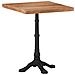 Tavolo Da Bistrot 60x60x76 Cm In Legno Massello Di Acacia - Foto miniatura 9