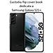 Smart Book Custodia Poket Silicone Flip Cover Case Per Samsung Galaxy S21+ Plus 5g G996 Black - Foto miniatura 2