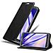 Custodia Compatibile Con Samsung Galaxy Note 2 In Nero Di Notte - Coperchio Protettiva Con Chiusura Magnetica, Funzione Stand E Tasca Per Le Carte - Foto miniatura 1