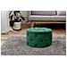 Pouf rotonda in velluto ALIA, Colore Verde Bottiglia - Foto miniatura 5