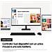 Monitor 32" LED VA Flat LS32DM700UUXEN 3840 x 2160 4K Ultra HD Tempo di Risposta 4 ms - Foto miniatura 5