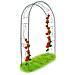 Arco Da Giardino Per Rose Piante Rampicanti Decorazione In Metallo Altezza 233cm - Foto miniatura 1