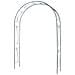Arco Da Giardino Per Rose Piante Rampicanti Decorazione In Metallo Altezza 233cm - Foto miniatura 4