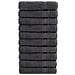 Asciugamani Premium SOLUND 10 pz Antracite 50x100cm 600gsm - Foto miniatura 1
