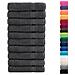 Asciugamani Premium SOLUND 10 pz Antracite 50x100cm 600gsm - Foto miniatura 2