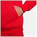 Felpa Con Cappuccio Cw6894-657 Uomo Taglia L Colore Rosso - Foto miniatura 6