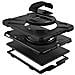 Cover Per Ipad 10.2"" (2019/23) Protezione Completa Manico Rotante 360°, Nero - Foto miniatura 2