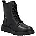 Black Casual Closed Ladies Mid Height Boots Stivaletti Pelle Scarpe Donna Nero Eu 37, 70401-00 - Foto miniatura 1