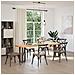 Gambe Tavolo Consolle A T 2 Pz Naturale 25x28x(72-73)cm Acciaio - Foto miniatura 2