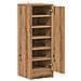 Scarpiera Rovere Artigianale 32x35x92 cm in Legno Multistrato - Foto miniatura 7