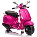 Scooter 12v By Bcs 1049 Rs Vespa Piaggio Rosa - Foto miniatura 1