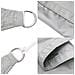 Vela Parasole Grigio Chiaro 5x5x5 m 100% Poliestere Oxford - Foto miniatura 6