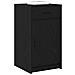 Sideboard Nero Rovere 40x41x75 cm Legno ingegnerizzato - Foto miniatura 3