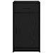 Sideboard Nero Rovere 40x41x75 cm Legno ingegnerizzato - Foto miniatura 7